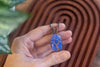 Copper Tree of Life with Glittery Blue Fused Glass